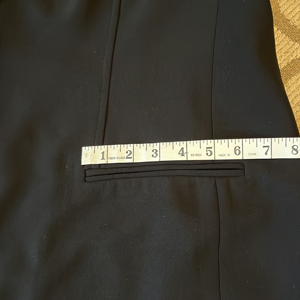 Jones New York Black Satin Lapel Blazer - Picture 9 of 15
